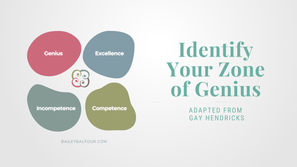 Identify Your Zone of Genius by Gay Hendricks